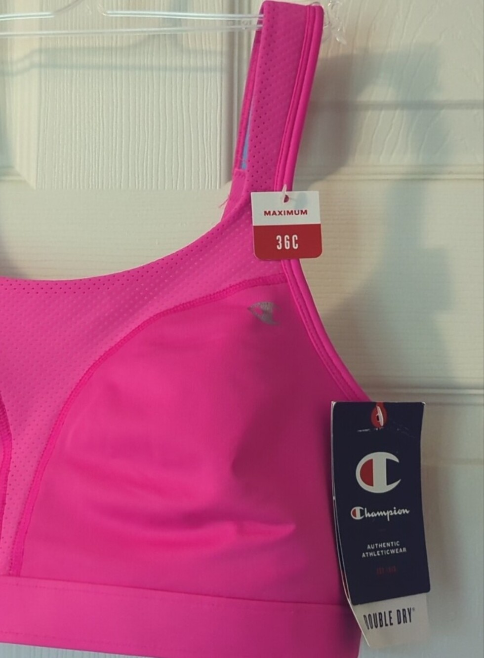 Champion Hot Pink Maximum Support Sports Bra 36C